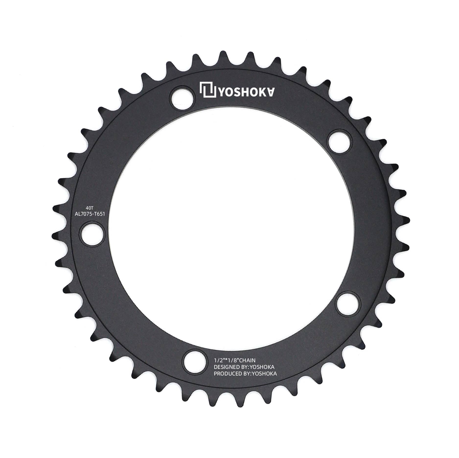 130BCD  AL7075-T651 Chainring 1/8" image 0