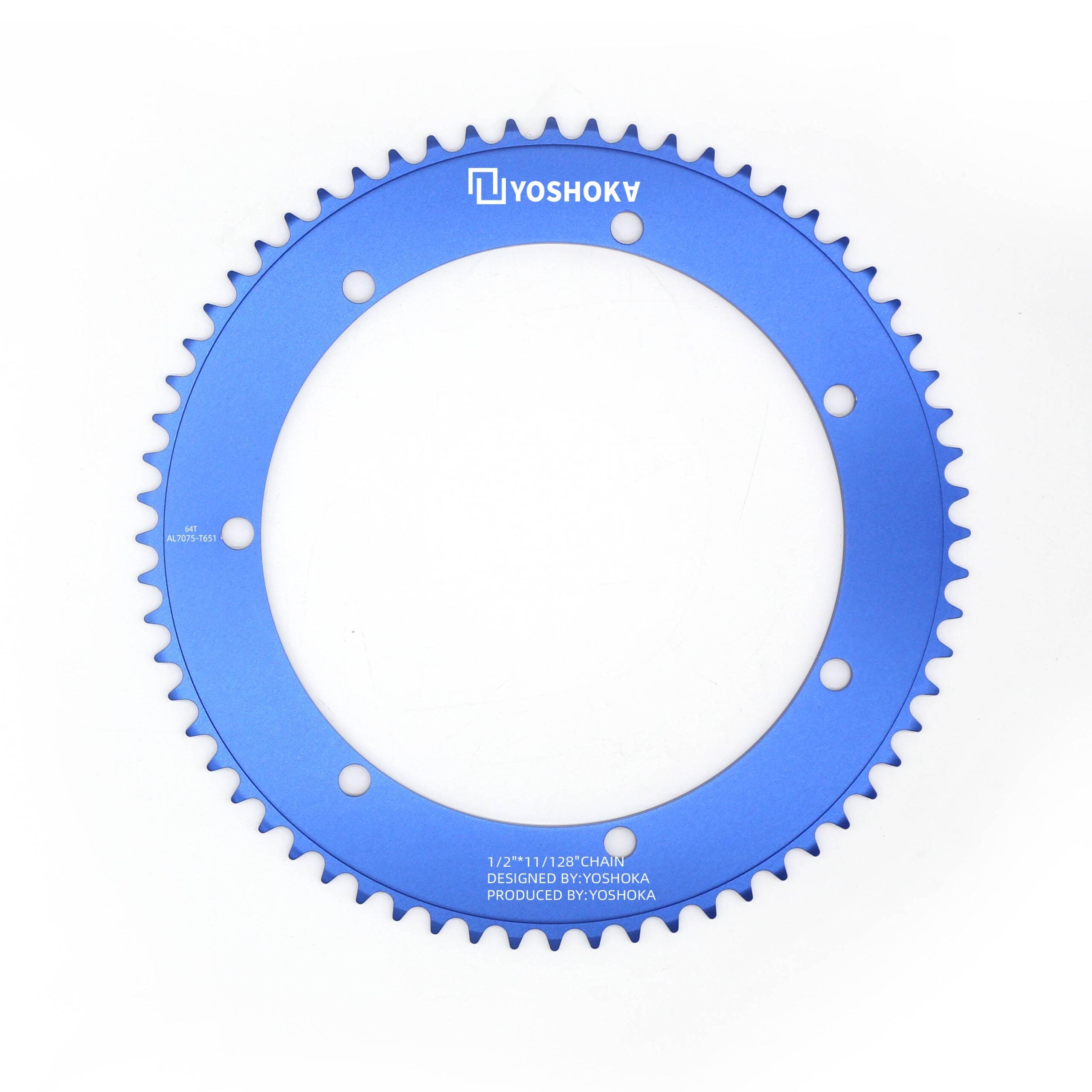 200BCD AL7075-T651 CHAINGRING NARROW11/128" image 0